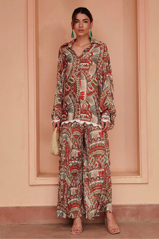 Exotic Moroccan-Inspired Coordinated Ensemble
